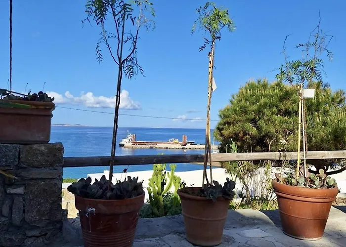 דירה Mykonos Nests - Sea View Escape