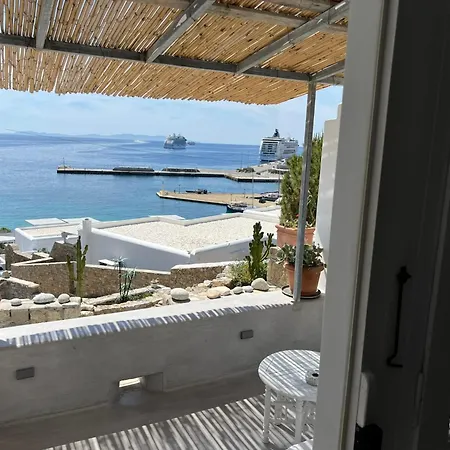 Mykonos Nests - Sea View Escape 아파트 투를로스
