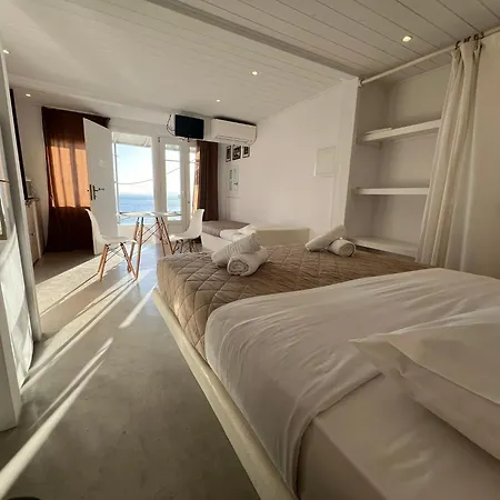 Mykonos Nests - Sea View Escape شقة *